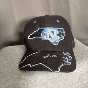 North Carolina Tar Heels Hat Zephyr UNC Adjustable SnapBack Chapel Hill Map